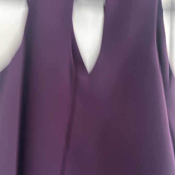 Fifteen Twenty Purple Sleeveless Halter Dress - Picture 7 of 7